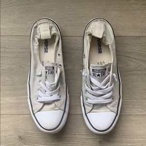Converse All Star Grey Slip Ons